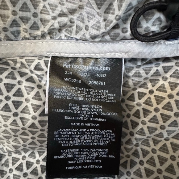 Columbia Titanium Arctic Crest Men Down Jacket Mountain Blue Medium M - Picture 2 of 6